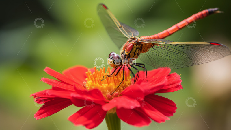高清大图下载【趣麦麦图】蜻蜓高清素材