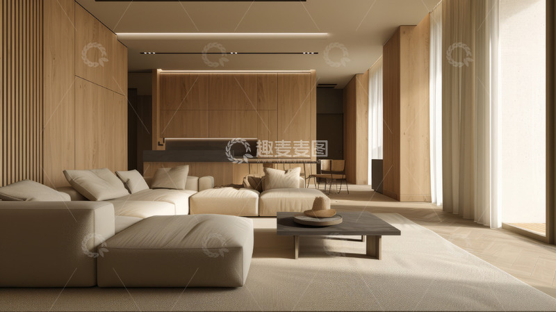 高清大图下载【趣麦麦图】现代客厅设计