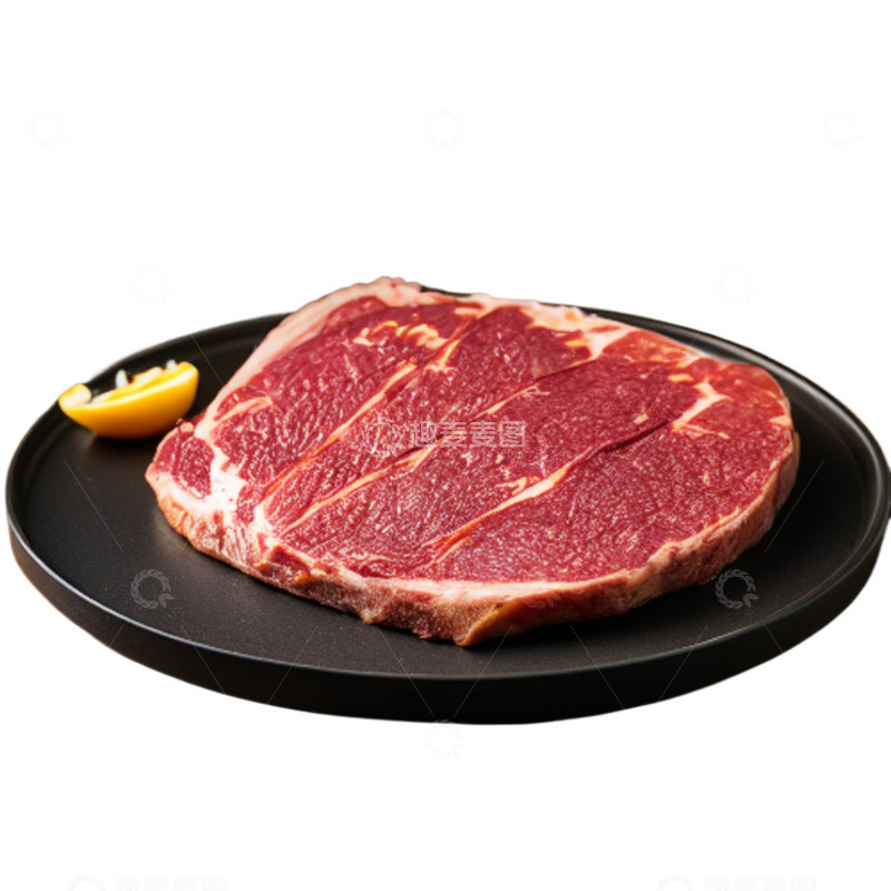 高清大图下载【趣麦麦图】生切牛肉食材