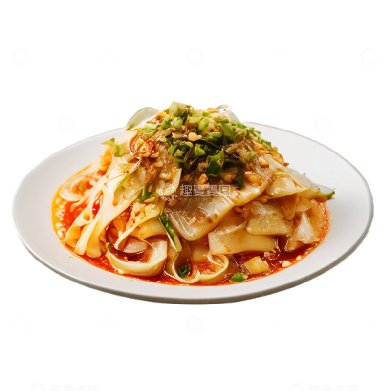 高清大图下载【趣麦麦图】红汤凉皮美食