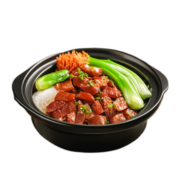 红烧肉煲仔饭