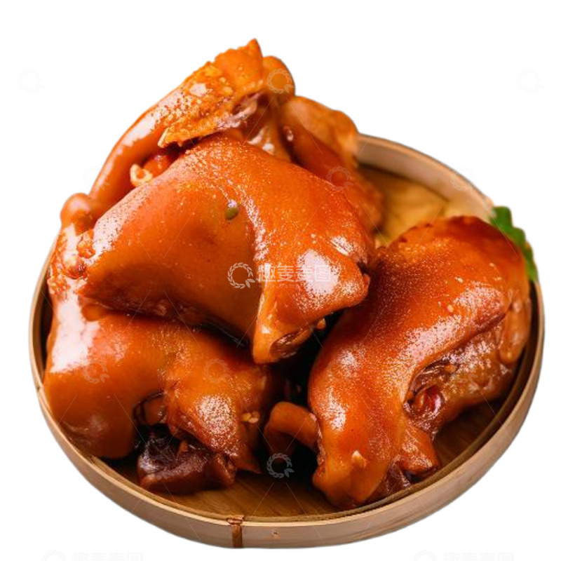 高清大图下载【趣麦麦图】实拍红烧猪蹄