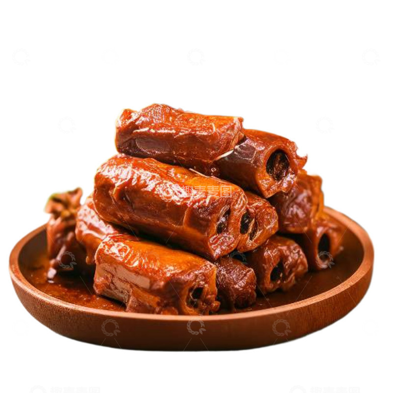 高清大图下载【趣麦麦图】麻辣鸭脖美食