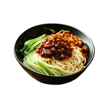 一碗炸酱面图片