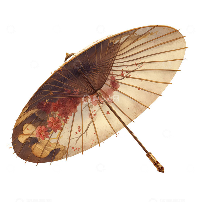 高清大图下载【趣麦麦图】古风油纸伞图