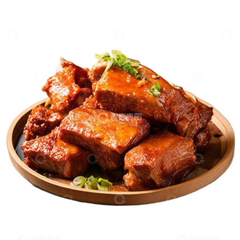 高清大图下载【趣麦麦图】红烧排骨美食