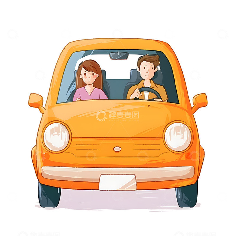 高清大图下载【趣麦麦图】安全行驶请系安全带