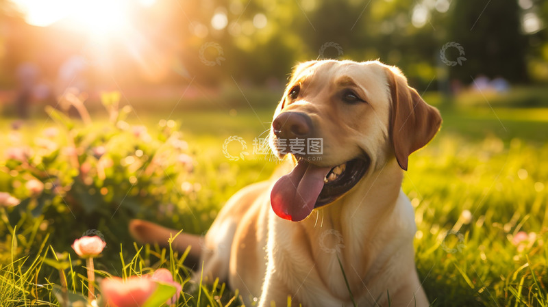 高清大图下载【趣麦麦图】拉布拉多狗宠物动物摄影