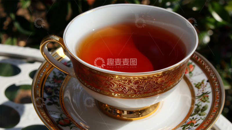 高清大图下载【趣麦麦图】红茶精致茶杯茶具唯美场景