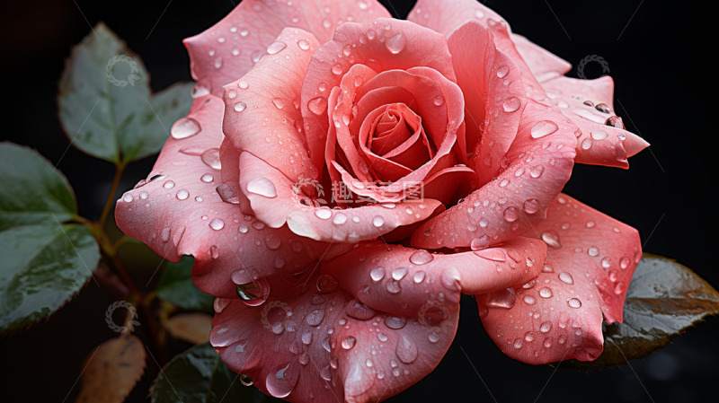 高清大图下载【趣麦麦图】鲜艳粉色玫瑰花