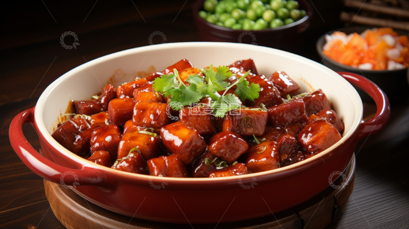 高清大图下载【趣麦麦图】高清红烧肉影