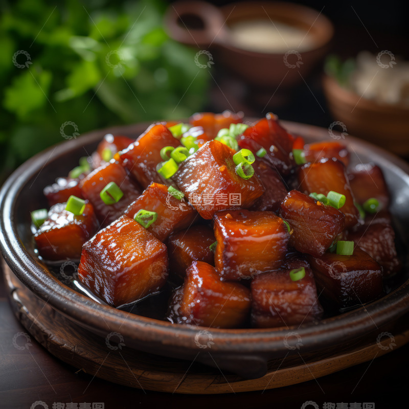高清大图下载【趣麦麦图】美味红烧猪肉