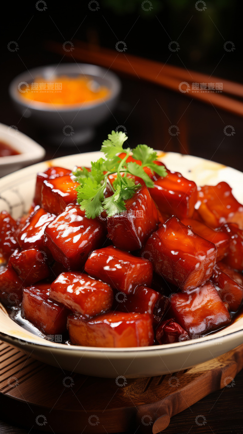 高清大图下载【趣麦麦图】红烧肉家常菜