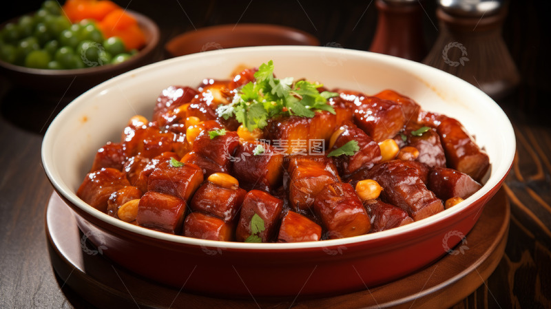 高清大图下载【趣麦麦图】一碗可口的红烧肉