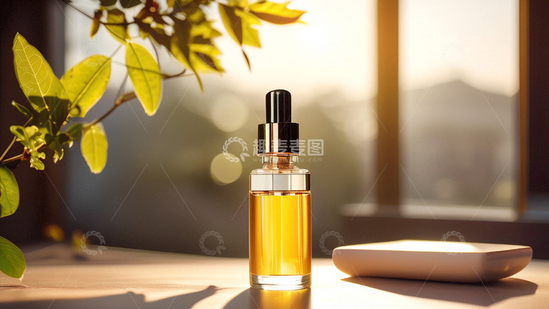 高清大图下载【趣麦麦图】化妆品广告展板背景