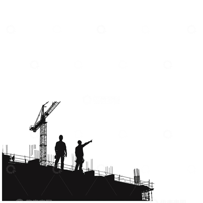 高清大图下载【趣麦麦图】工地施工现场