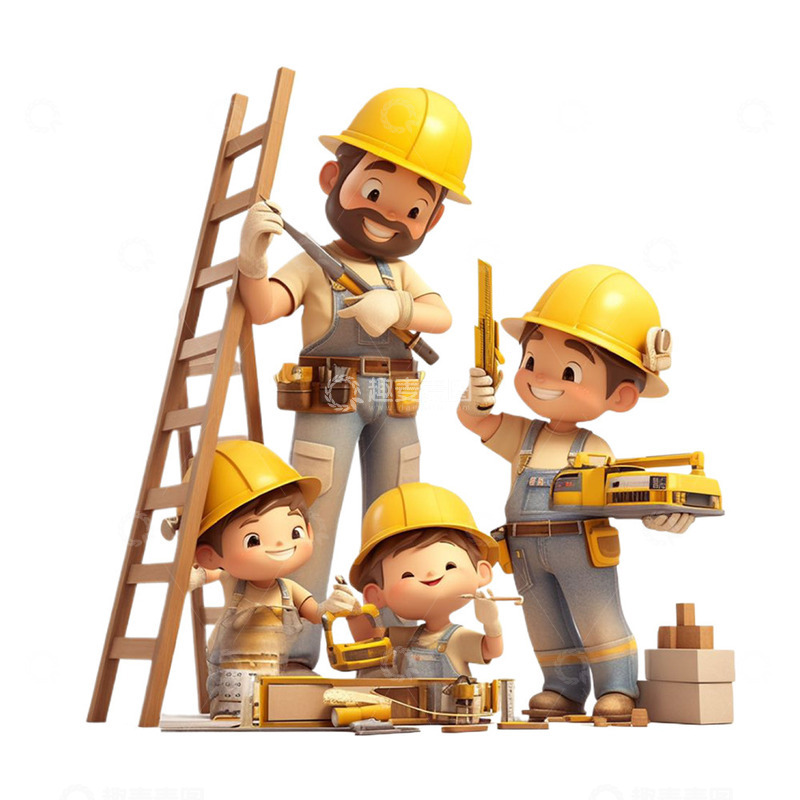 五一帮忙做家务的三个小孩