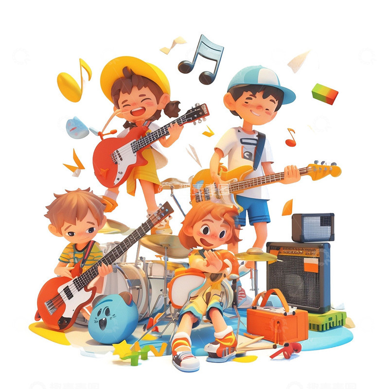 高清大图下载【趣麦麦图】五四青年乐队