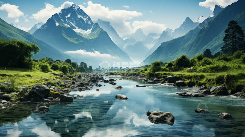 高清大图下载【趣麦麦图】高山户外风景