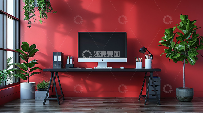 高清大图下载【趣麦麦图】桌面设计效果图
