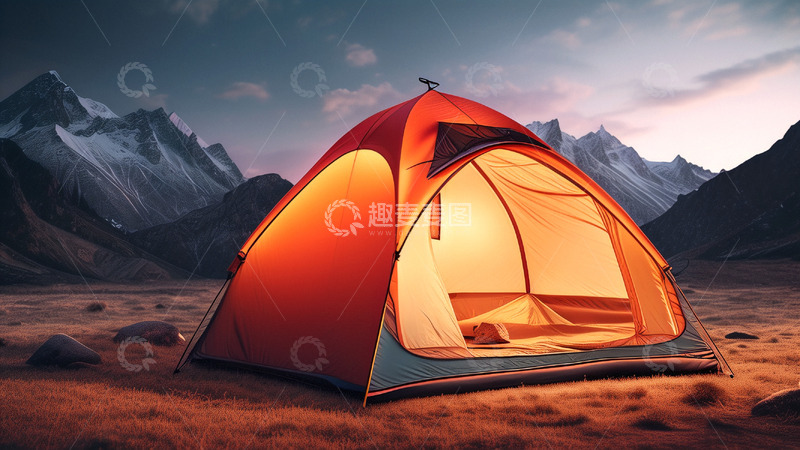 高清大图下载【趣麦麦图】踏青旅游踏青出游