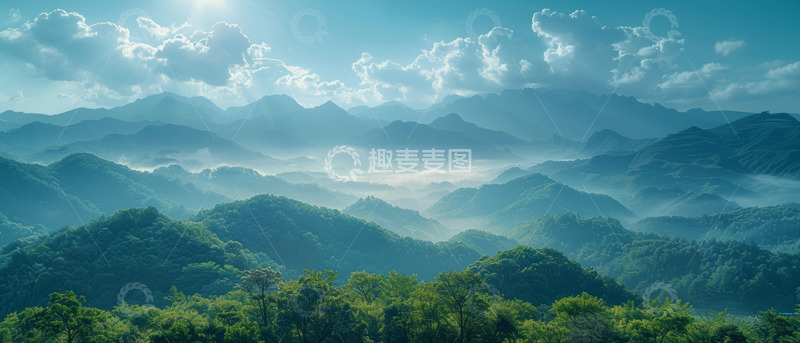 高清大图下载【趣麦麦图】云彩云层自然景观高山摄影