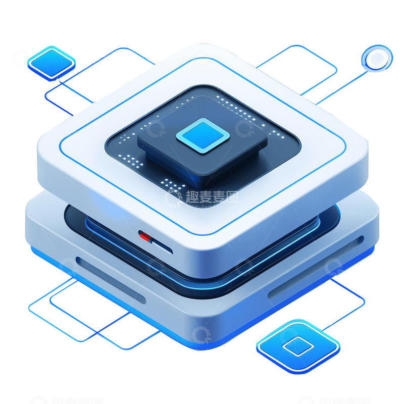 高清大图下载【趣麦麦图】广播蓝白图标