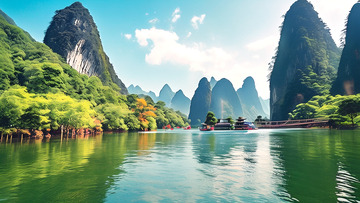 桂林山水美景