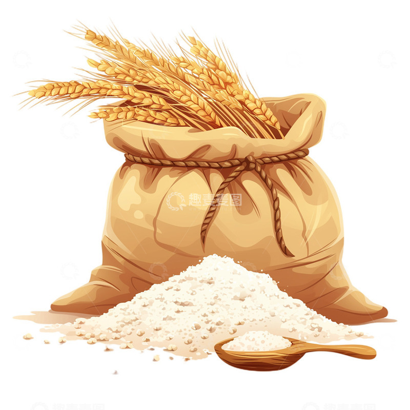 高清大图下载【趣麦麦图】劳动小麦作物