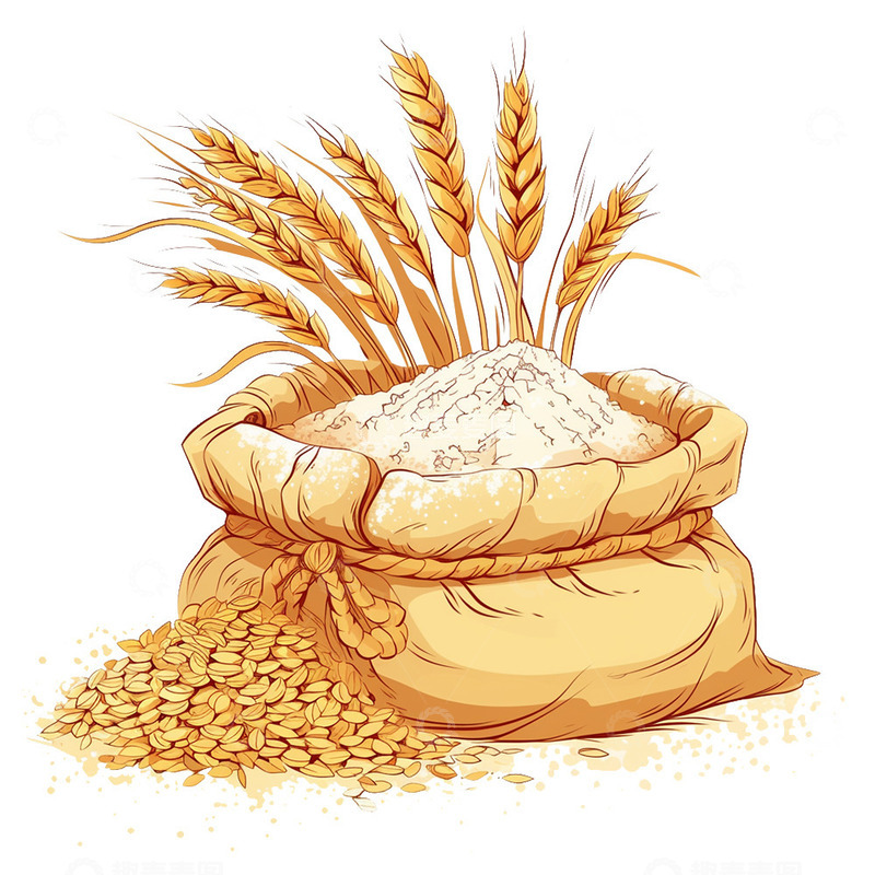 高清大图下载【趣麦麦图】劳动节五一农作物