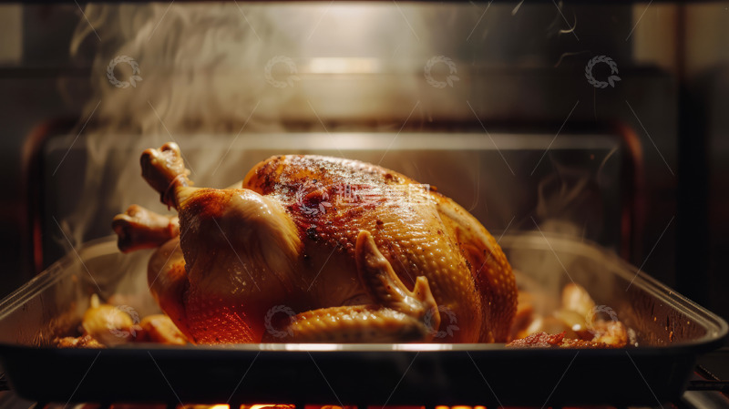 高清大图下载【趣麦麦图】烤鸡食物柠檬美食