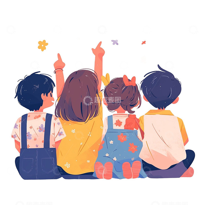 高清大图下载【趣麦麦图】青年人物背影