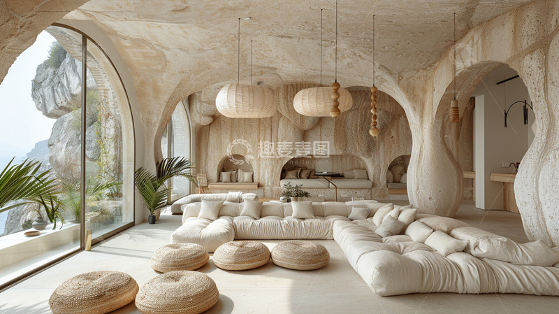 高清大图下载【趣麦麦图】复古酒店设计效果图