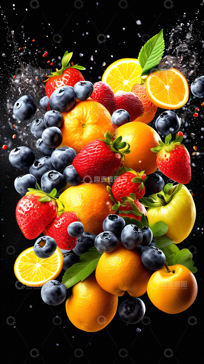 高清大图下载【趣麦麦图】水果创意组合水果摄影