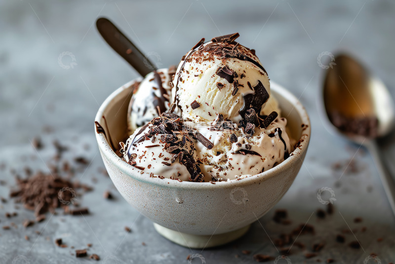 高清大图下载【趣麦麦图】奥利奥冰淇淋