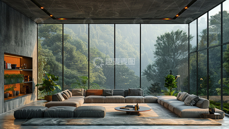 高清大图下载【趣麦麦图】房地产行业宣传册设计背景