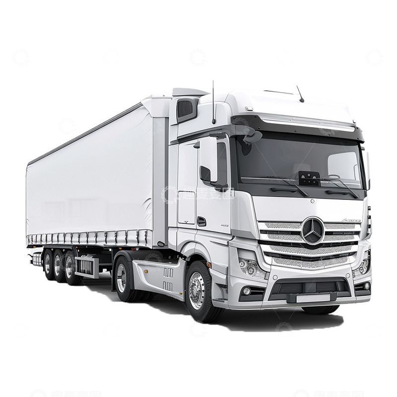 高清大图下载【趣麦麦图】物流运输白色车辆