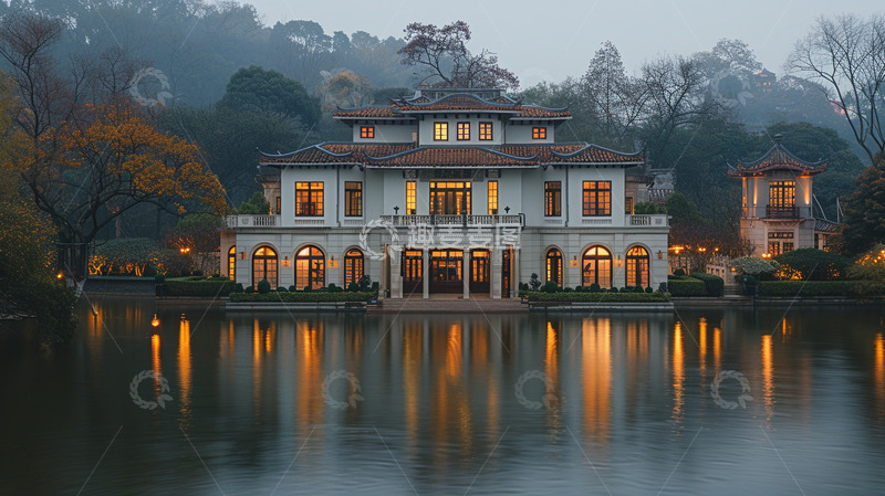 高清大图下载【趣麦麦图】装修行业宣传册背景