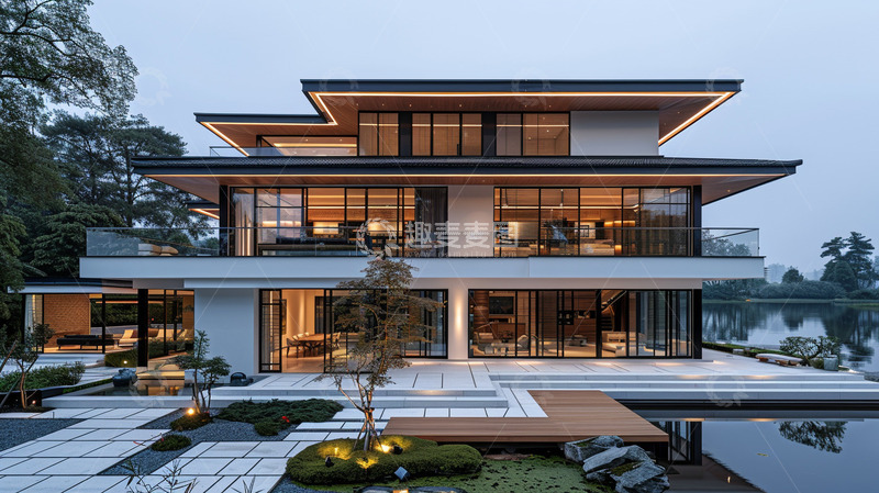 建筑设计宣传册背景