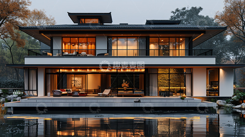 高清大图下载【趣麦麦图】房地产行业宣传册背景