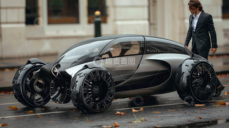 高清大图下载【趣麦麦图】未来超级汽车