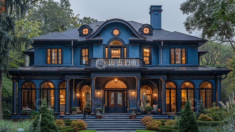 高清大图下载【趣麦麦图】别墅庄园摄影