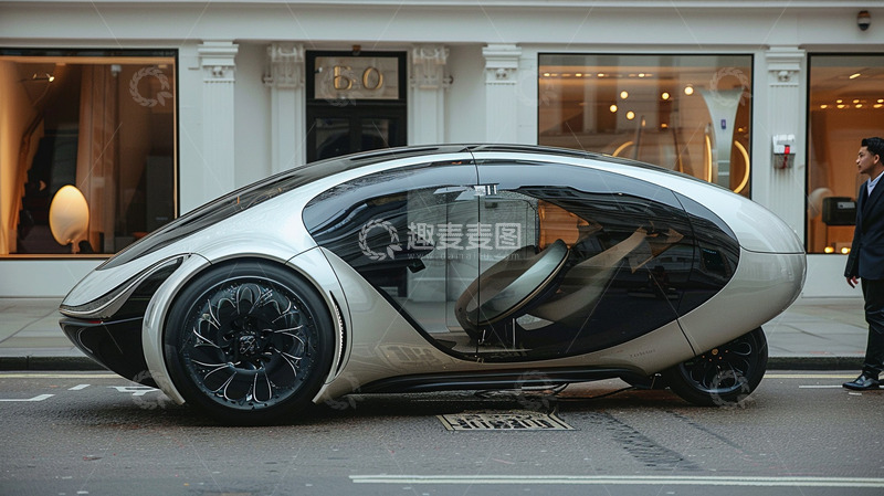 高清大图下载【趣麦麦图】未来汽车科技