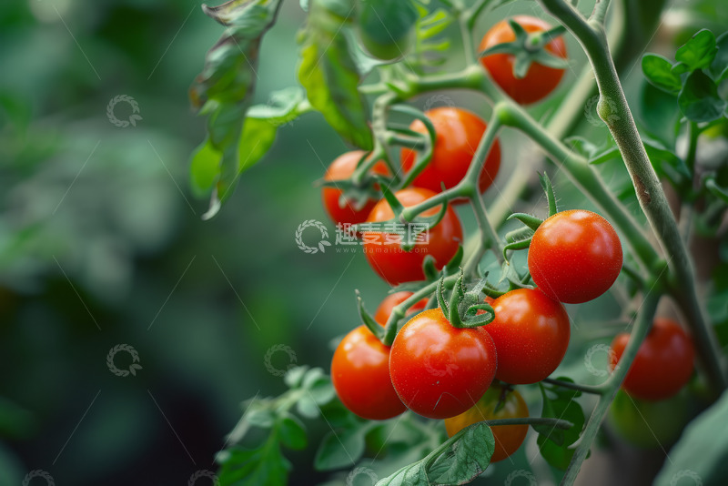 高清大图下载【趣麦麦图】田园里的番茄