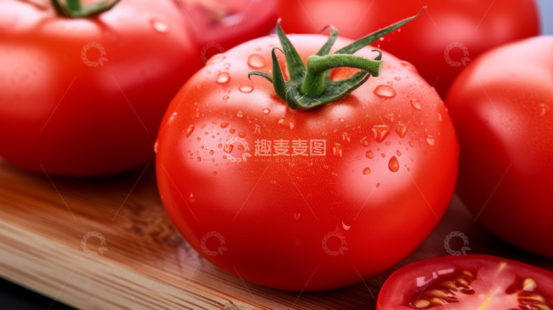 高清大图下载【趣麦麦图】红通通的西红柿