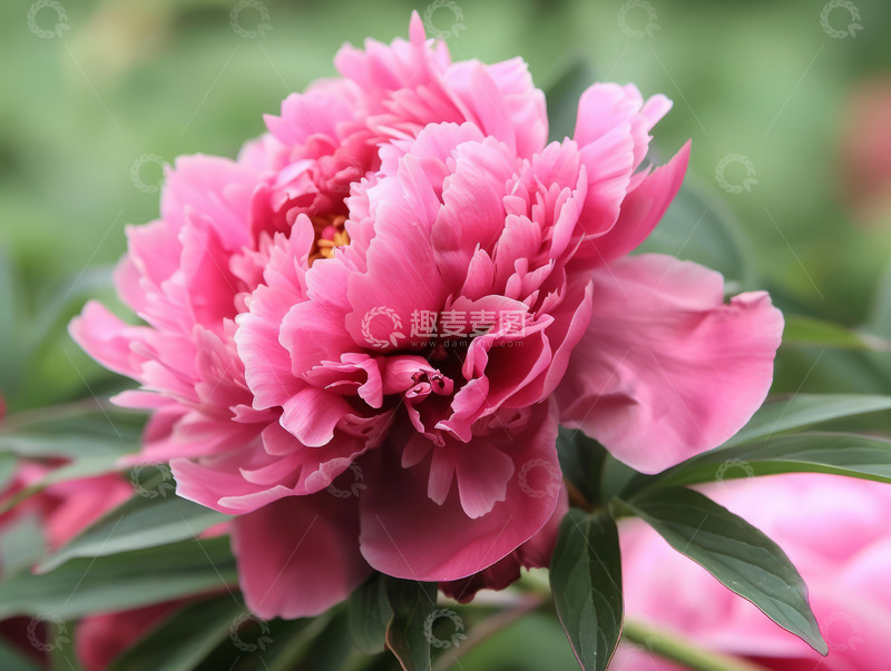 高清大图下载【趣麦麦图】芍药花素材背景