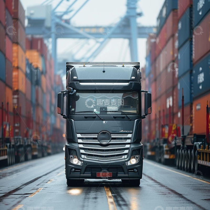 高清大图下载【趣麦麦图】运输货运物流汽车