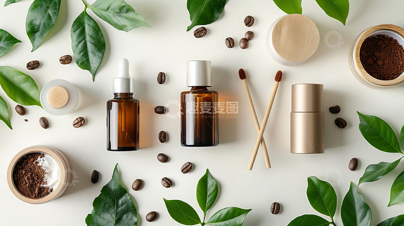 高清大图下载【趣麦麦图】护肤品化妆品摆拍摄影