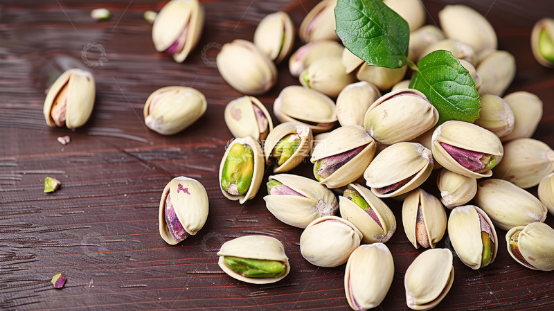 高清大图下载【趣麦麦图】美味开心果坚果