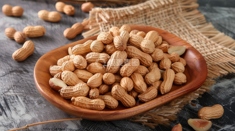高清大图下载【趣麦麦图】花生坚果果实